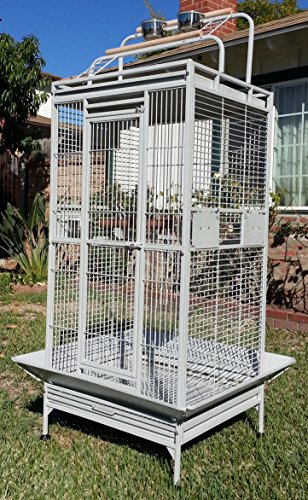 double parrot cage